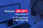 Grafika informująca o pomocy przy wysyłaniu plików JPK_VAT