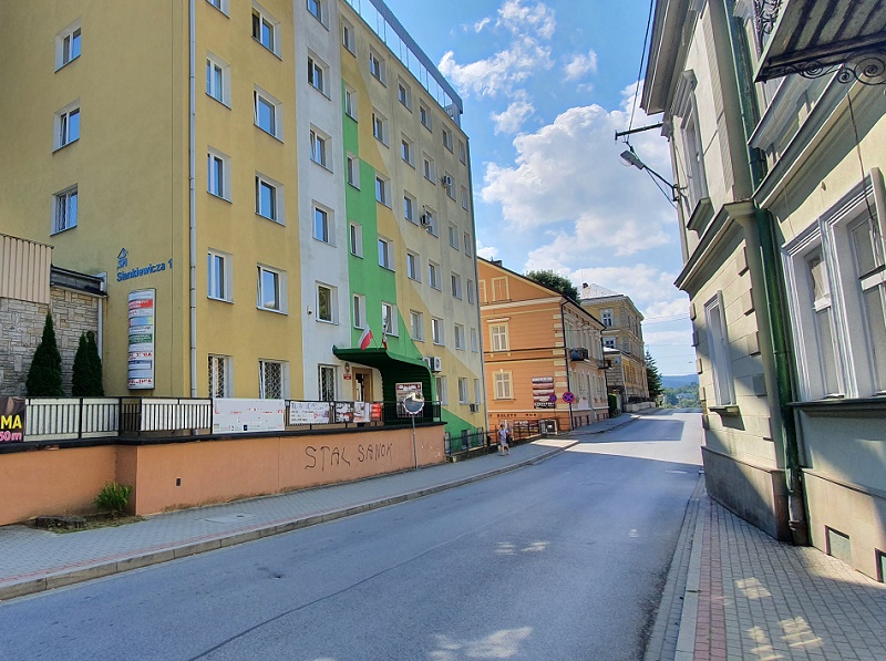 Na zdjęciu budynek Urzędu Skarbowego w Sanoku