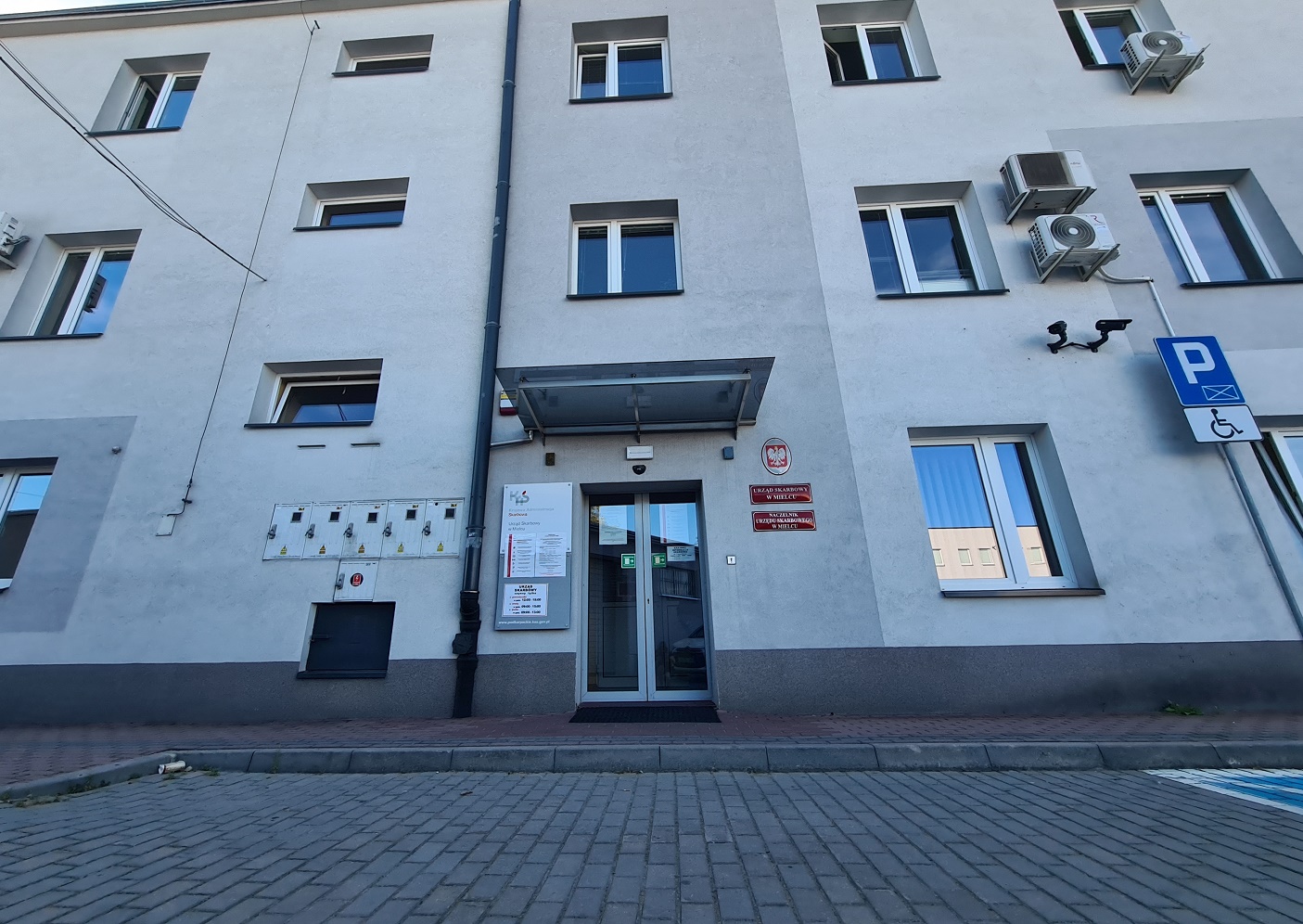 Na zdjęciu budynek Urzędu Skarbowego w Mielcu