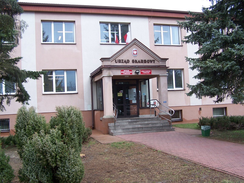 Na zdjęciu budynek Urzędu Skarbowego w Kolbuszowej
