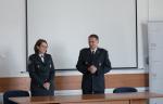 Szef KAS i Dyrektor Izby Administracji Skarbowej w Rzeszowie podczas spotkania z pracownikami i funkcjonariuszami
